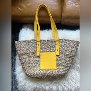 Jute Basket Bag 💛🌻💐